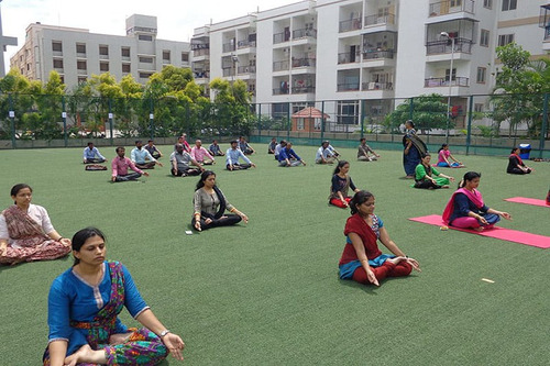 Yoga Classes of Gopalan College of Engineering and Management Bangalore Others