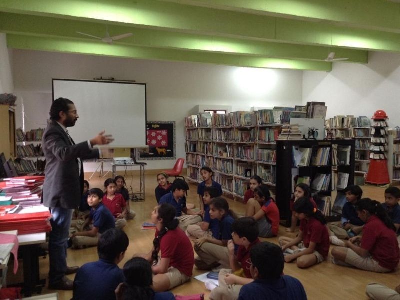 Mallya Aditi International School 3 Mallya Aditi International School library