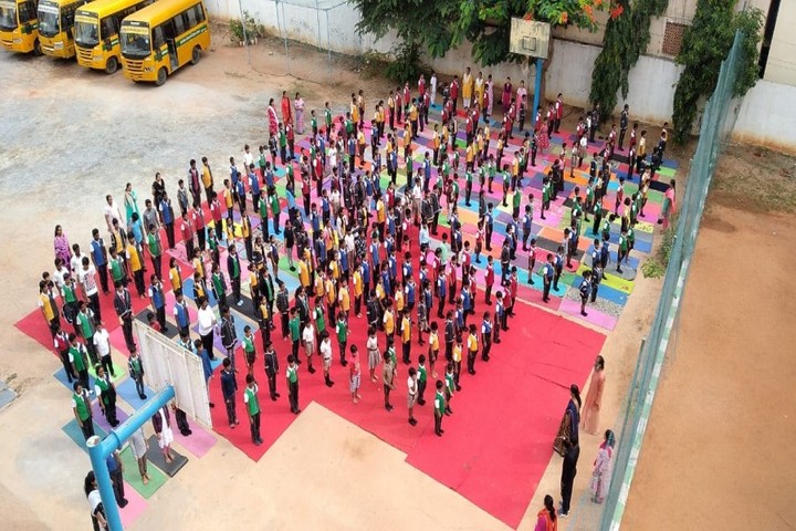 Ravindra Bharathi Global School Assembly 1