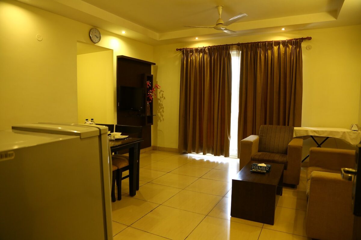 two bedroom living hall